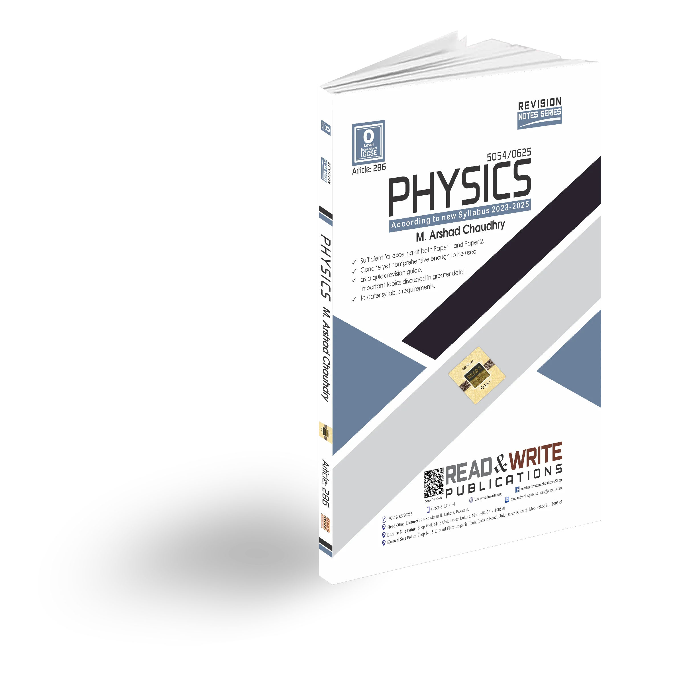 286 O Level/IGCSE Physics Notes (M. Arshad Chaudhry)
