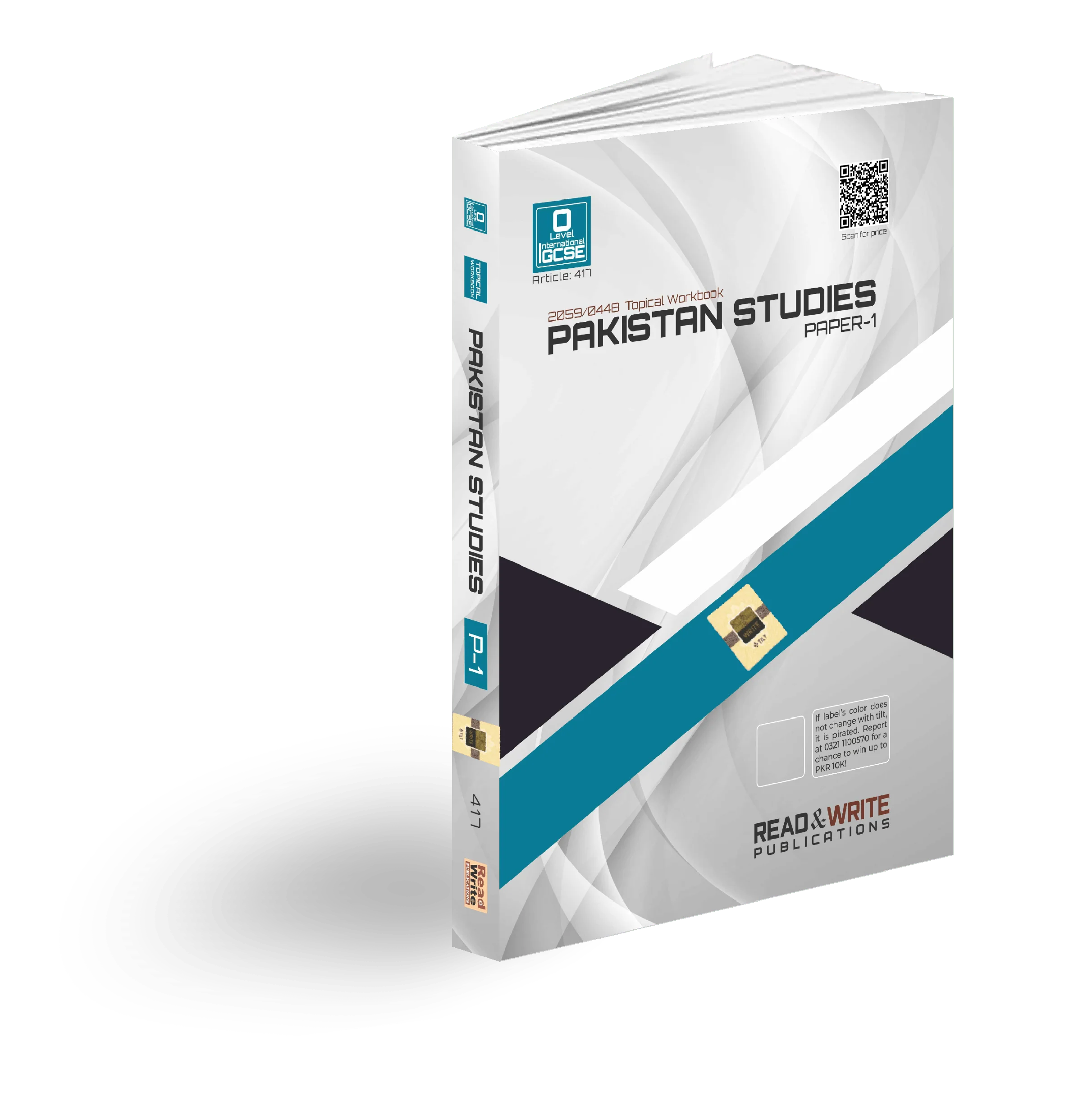 417 Pakistan Studies O Level/IGCSE Paper-1 Topical Workbook Unsolved