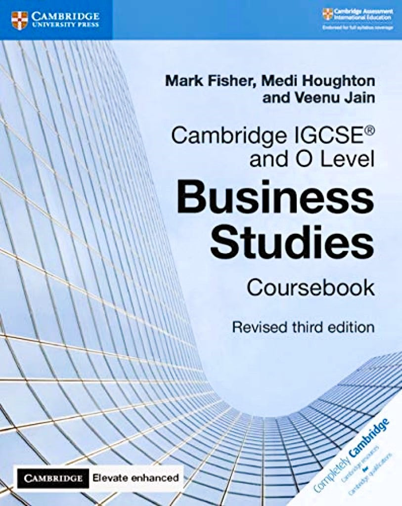 Cambridge IGCSE® and O Level Business Studies Coursebook Revised 3rd Edition
