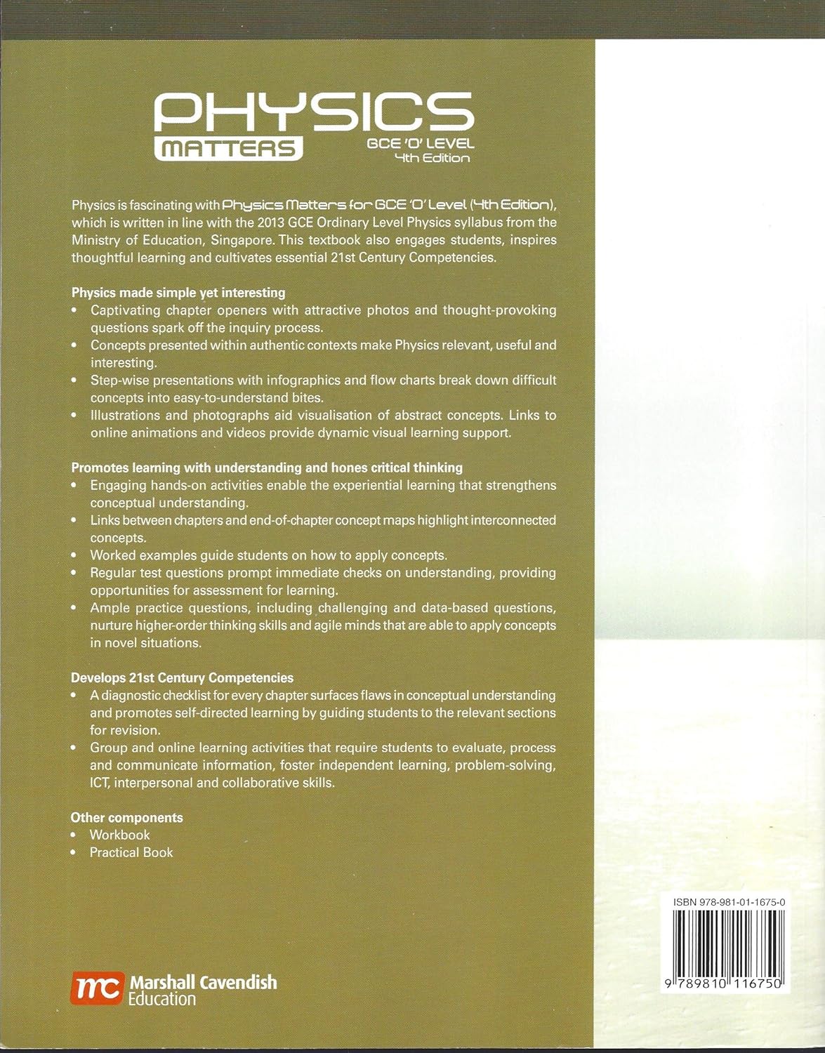 Physics Matters 4th edition GCE 'O' level