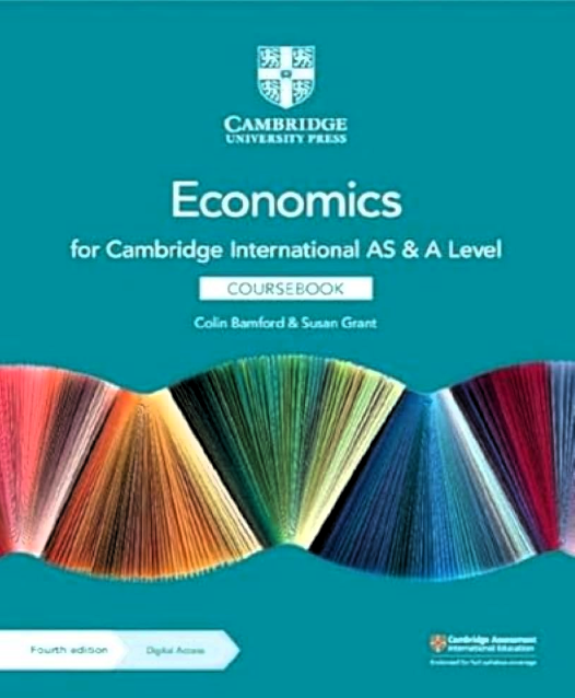 AS/A Level Economics Coursebook by COLIN BAMFORD
